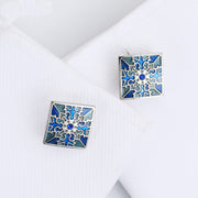 Men's Metal French Suit Cufflinks Silver Men's Business Cufflinks Wedding Cufflinks