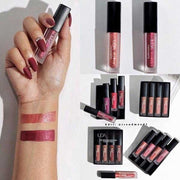 4 mini lip glaze sets