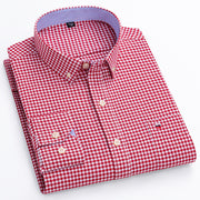 Men's Cotton Oxford Anti-wrinkle Casual Shirt