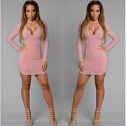 EBay fast selling, European, American, bursting, V collar, cocktail dresses and dress sexy dresses