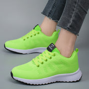 Plus Size Spring And Autumn Sneakers Women's Fly-kit Mesh Women's Shoes