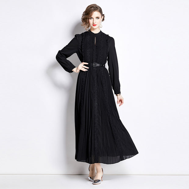 High-grade Temperament Black Dress Women