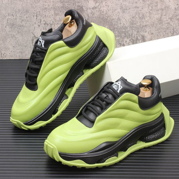 Soft Bottom Increase Sports Fashion Shock-absorbing Casual Shoes