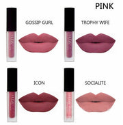 4 mini lip glaze sets