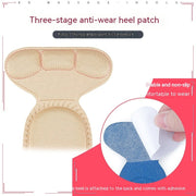 Heel Massage Sweat Absorbing Sponge Shock-absorbing Insole